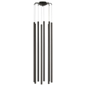 L8T747447 Люстра TUBO LED 40W 2560LM 25G ЧЕРНЫЙ 4000K
