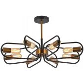 Потолочная люстра Illumico IL8253-8COU-79 BK GD