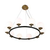 Подвесной светильник Lumina Deco Modica LDP 6032-10 BK+MD