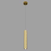 Подвесной светодиодный светильник Elektrostandard Bong 50214/1 Led золото a055667