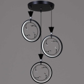 Люстра подвесная Reluce 05476-0.9-03 BK