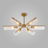 Потолочная люстра Eurosvet Trompeta 70144/6 латунь