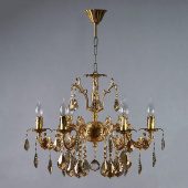 Подвесная люстра Ambiente Granada 2118/6 AB Honey Leaf