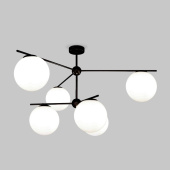 Потолочная люстра Eurosvet Marbella 60147/6 черный Smart