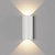 Уличный настенный светодиодный светильник DesignLed JY JY Flame-2 LWA0176S-WH-WW 003403