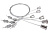 Подвес Deko-Light Suspendant cable LED Panel II Set 6 pcs. 930153