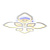 Потолочная светодиодная люстра Ambrella light Acrylica Original FA8844