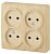 Розетка ЭРА Эксперт 4х2P 16A 250V 11-2210-11 Б0020708