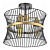 Потолочная люстра Illumico IL1005-3C-05 BK GD