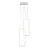 Подвесной светодиодный светильник Ambrella light Comfort LineTech FL66365
