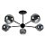 Потолочная люстра Arte Lamp Lagos A2708PL-5BK