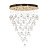 Каскадная люстра Arti Lampadari Flusso H 1.4.55.615 G