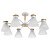 Потолочная люстра Arte Lamp Tyler A1031PL-8WH