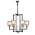 Подвесная люстра Lumina Deco Manhattan LDP 8012-6 CHR