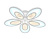 Потолочная светодиодная люстра Ambrella light Original FA423