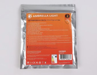 Светодиодная лента Ambrella Light 26W/m 324LED/m 2835SMD теплый белый 5M GS3901