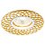 Встраиваемый светильник Ambrella light Classic A815 AL/G
