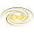 Встраиваемый светильник Ambrella light Classic A506 AL/G