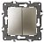 Переключатель двухклавишный ЭРА Elegance 10AX 250V 14-1106-04 Б0034246