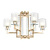 Потолочная люстра Lumina Deco Manhattan LDC 8012-6 F.GD
