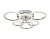 Потолочная светодиодная люстра Ambrella light Original FA414