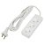 Удлинитель Uniel Ultra 3гн х 3м б/з S-CU3-3 White UL-00009982