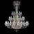 Подвесная люстра Artglass Proserpina 48 Brass Antique CE - 8003