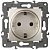 Розетка ЭРА Elegance 2P E Schuko со шторками 16A 250V 14-2102-04 Б0034275