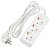 Удлинитель Uniel Ultra 3гн х 2м с/з S-GCU3-2 White UL-00010000