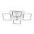 Потолочная светодиодная люстра Profit Light 18070/4 WHT