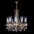 Подвесная люстра Artglass Janet X. Polished CE