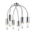Потолочная люстра Vele Luce Pioggia VL4283L06