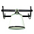Бра IMEX MD.3135-1-W WENGE+CH