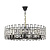Подвесная люстра Lumina Deco Florina LDP 7041-800 BK