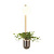 Настенный светильник Odeon Light Walli Flower 4682/1WB