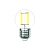 Лампа светодиодная филаментная Volpe E27 4W 4000K прозрачная LED-G45-4W/4000K/E27/CL/SLF UL-00008305