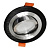 Встраиваемый светильник Lumina Deco Duka LDC 8062-D90 BK+SL