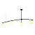 Потолочная люстра Lussole Loft Fishers LSP-8798