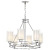 Подвесная люстра Lumina Deco Marietta LDP 8025-6 CHR+WT