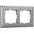 Рамка Werkel Antik на 2 поста матовый хром WL07-Frame-02 4690389145674
