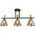 Спот Reluce 04864-0.3-03 BK+WOOD
