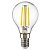 Лампа светодиодная филаментная Lightstar LED Filament E14 6W 3000K грушая прозрачная 933802