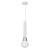 Подвесной светильник Lumina Deco Folino LDP 7012-1B WT+CHR