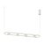 Корпус подвесного светильника поворотный Ambrella light DIY Spot SWH белый песок C9163