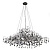 Подвесная люстра Loft IT Bijout 10067/1500 BK