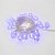 Светодиодная гирлянда Uniel 220V синий LD-S0280-020/DTA BLUE IP20 DIAMONDS 07922