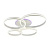Потолочная светодиодная люстра Profit Light 6004/4 WHT