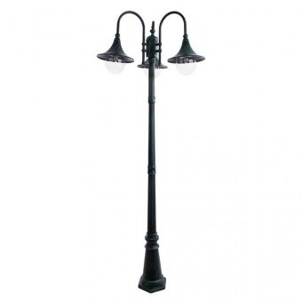 Садово-парковый светильник Arte Lamp Malaga A1086PA-3BG