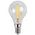 Лампа светодиодная филаментная ЭРА E14 7W 4000K прозрачная F-LED P45-7W-840-E14 Б0049891