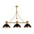 Подвесная люстра Lumina Deco Ettore LDP 710-3 BK+MD